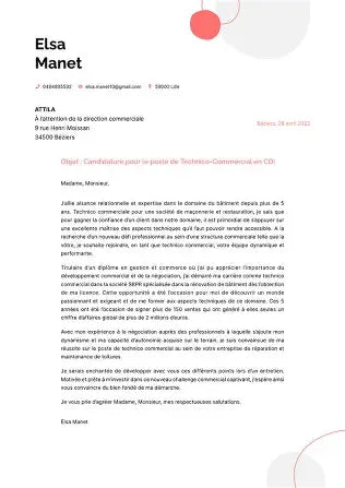 Création CV & Lettre de Motivation