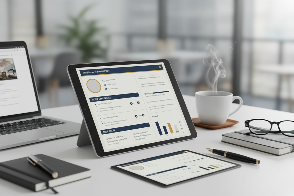 présente moi cration de Cv 